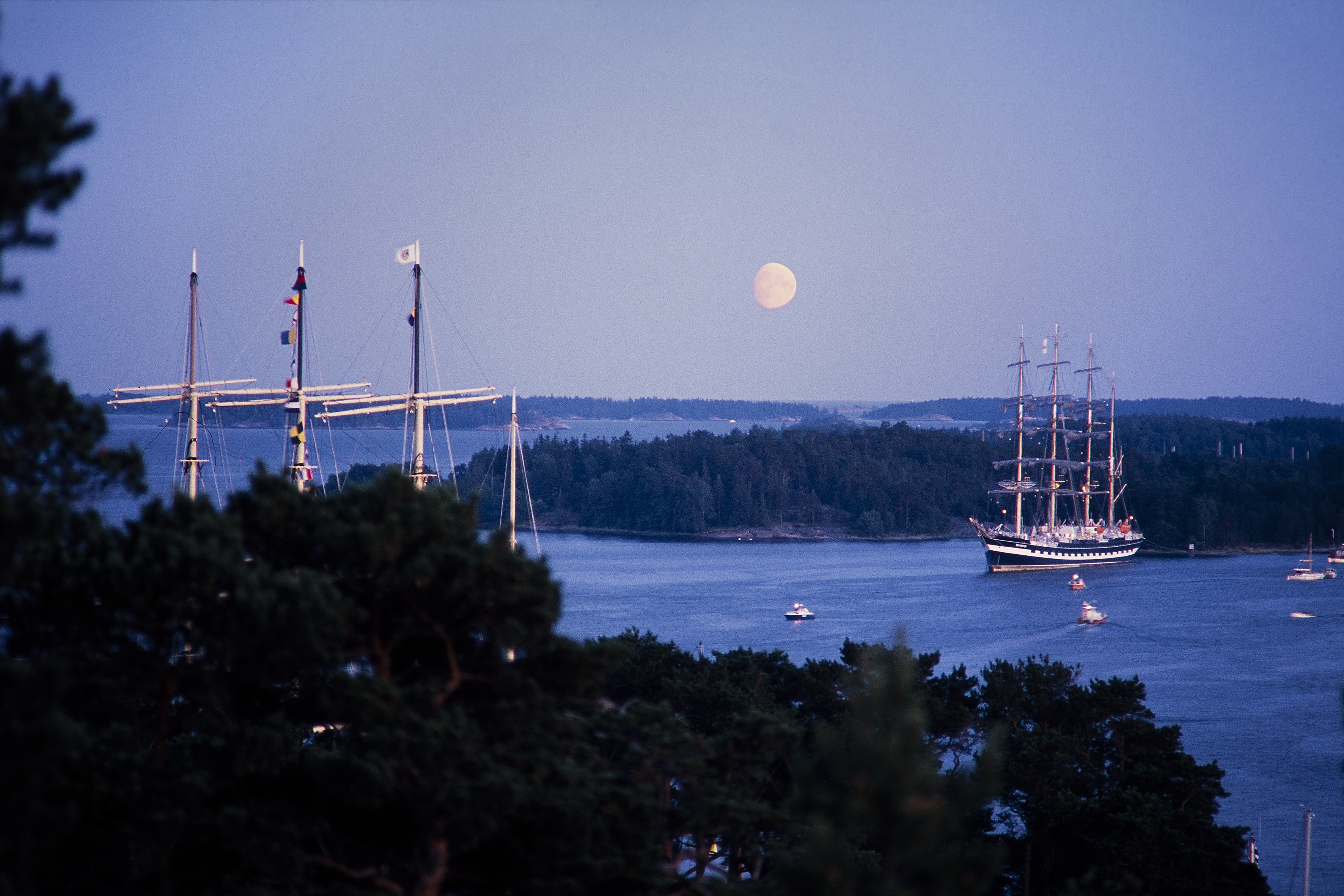 Tall Ships Races Mariehamn 1988. Photo by Daniel Eriksson.
