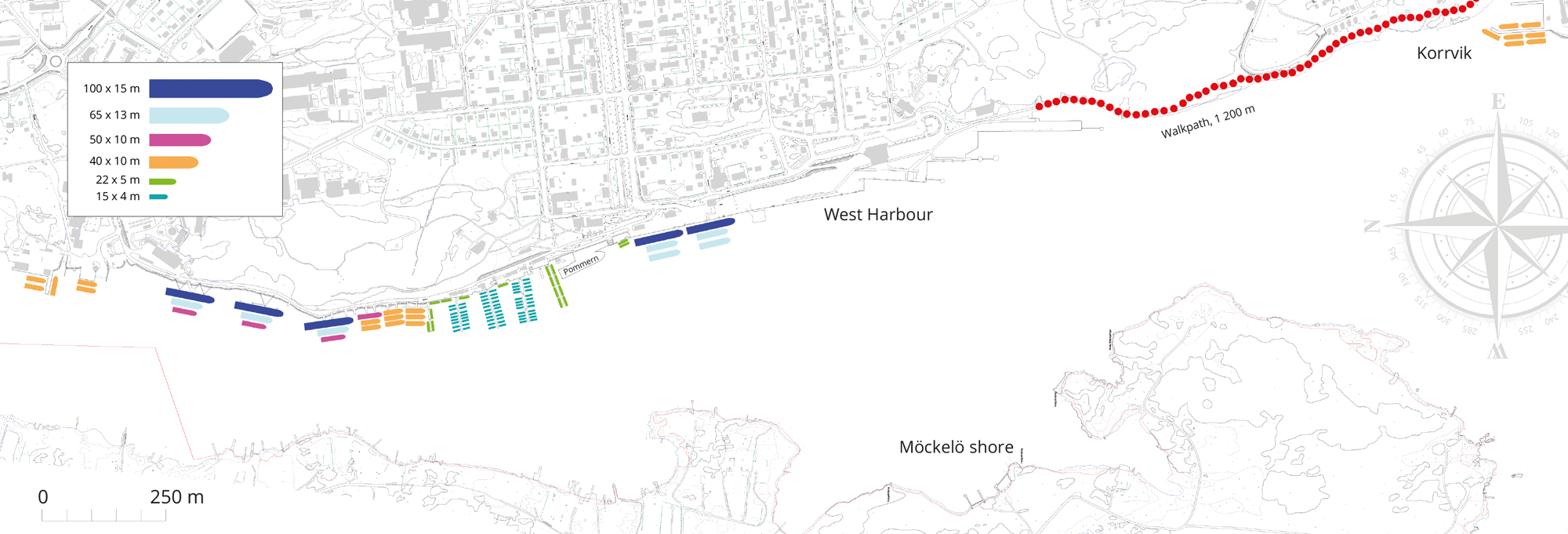map of western harbour